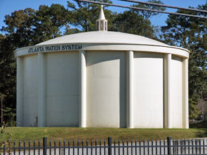 Atlanta Water System Main Tank